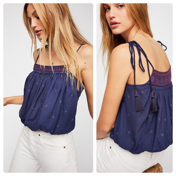 Free People Tops - NWOT FREE PEOPLE Eternal Love Embroidered top